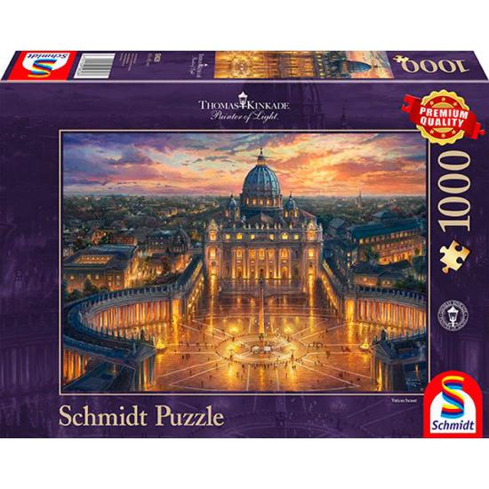 Puzzle Schmidt Vaticano de 1000 peças Puzzle Schmidt Vaticano de 1000 peças