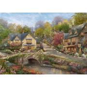 Puzzle Schmidt Verão Em Cobblestone Village 2000 Peças