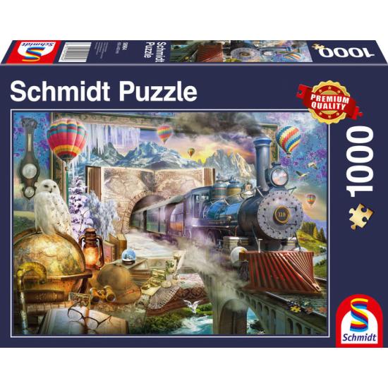 Puzzle Schmidt Viagem mágica de 1000 Peças