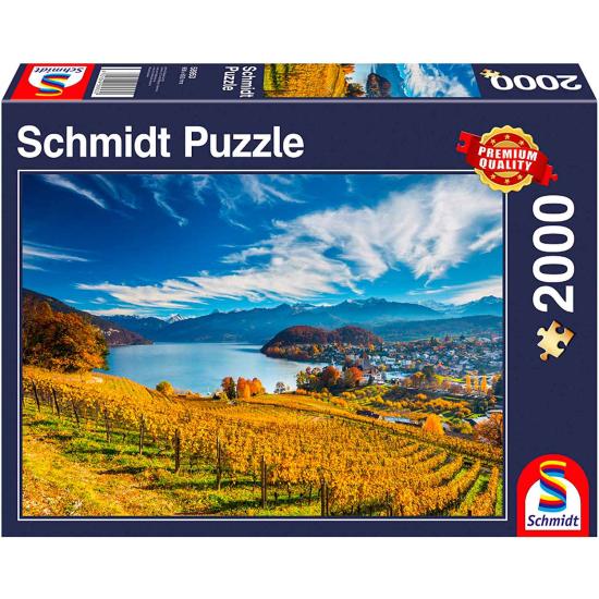 Puzzle Schmidt Vineyards de 2.000 peças