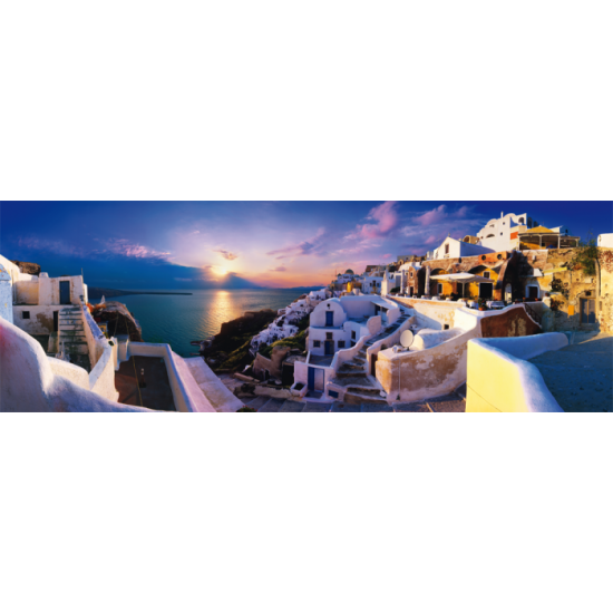 Schmidt Puzzle Vista Panorâmica de Santorini 1000 Peças