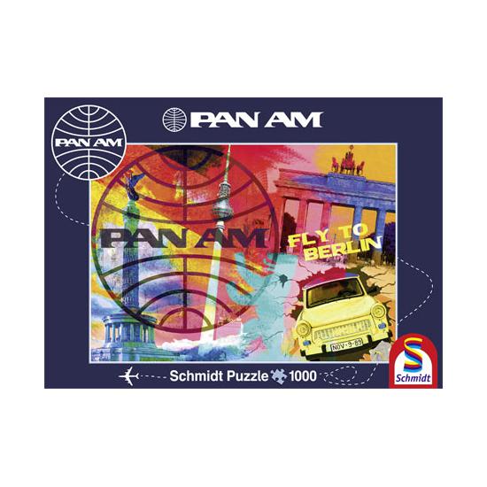 Puzzle Schmidt Voo para Berlim de 1000 Peças