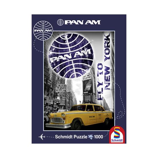Puzzle de 1000 peças do voo Schmidt para a cidade de Nova
