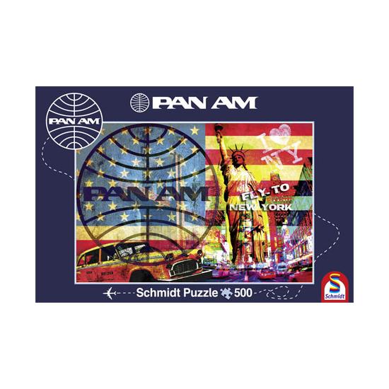 Puzzle Schmidt Voo para Nova York de 500 Peças