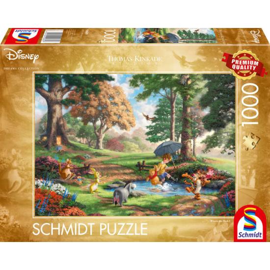 Puzzle Schmidt Winnie The Pooh de 1000 peças Puzzle Schmidt Winnie The Pooh de 1000 peças