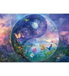 Puzzle Schmidt Yin-Yang Fantástico Mundo Dos Insetos 1000 Pçs