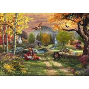 Puzzle Schmidt Raposa E Cão de 1000 Pieces