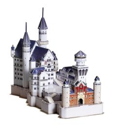 Puzzle Scholas Castelo do Rei Louco 3D 99 Peças