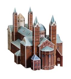 Puzzle 3D Scholas Speyer Cathedral 84 Peças