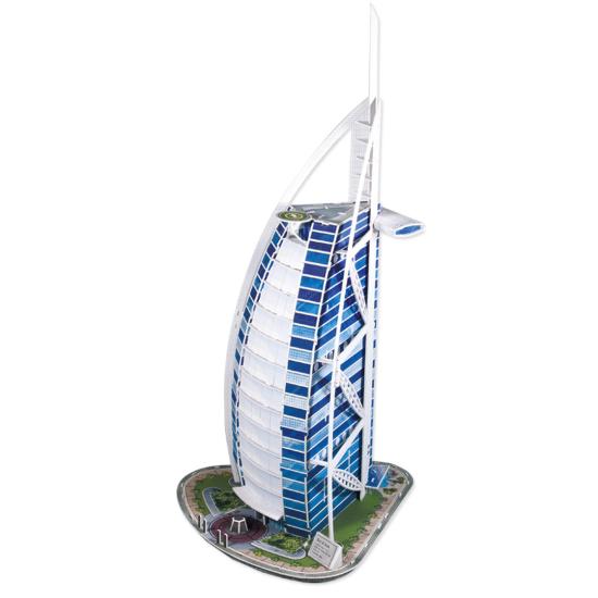 Scholas Puzzle Burj Al Arab Tower 3D 91 Peças Scholas Puzzle Burj Al Arab Tower 3D 91 Peças