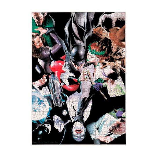 Puzzle SDToys Batman e seus Inimigos DC Universe 1000 Peças