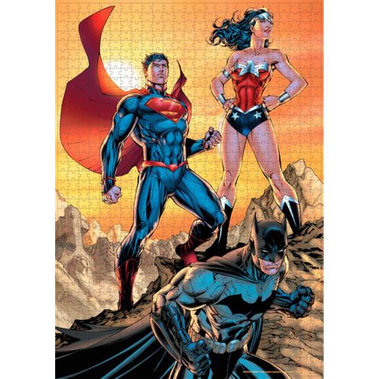 SDToys Liga da Justiça Batman, Superman 1000 peças Puzzle