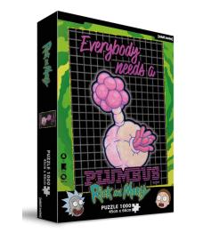 Puzzle SDToys Rick y Morty Plumbus de 1000 peças