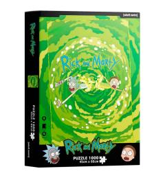 SDToys Portal Rick e Morty Puzzle de 1000 peças