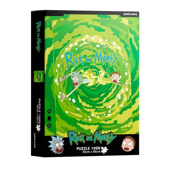 SDToys Portal Rick e Morty Puzzle de 1000 peças