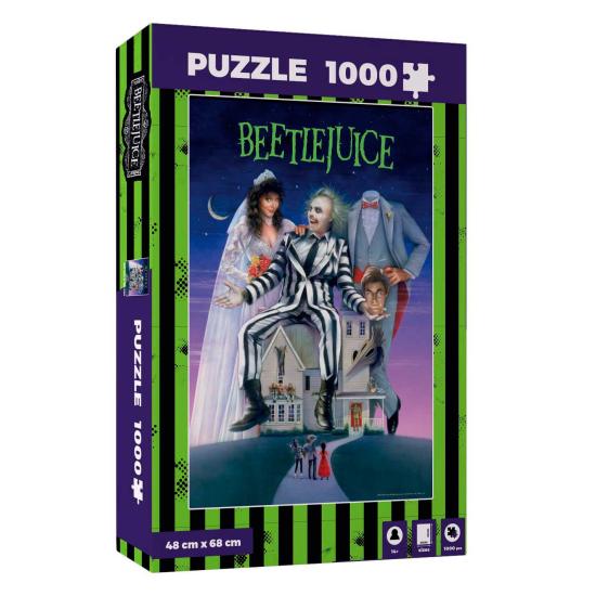 Puzzle SDToys Poster Beetlejuice de 1.000 peças