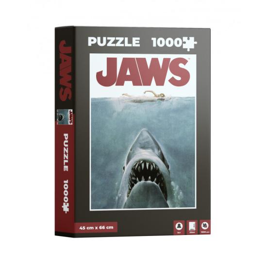 Puzzle SDToys Pôster Jaws , tubarão de 1.000 peça