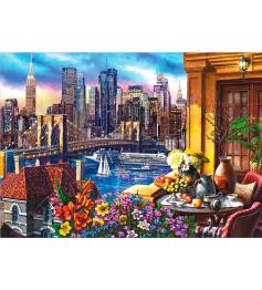 Puzzle Star Brooklyn Night City 2000 peças