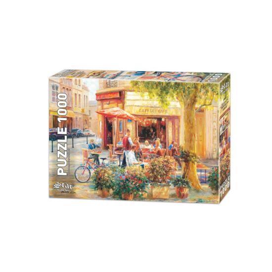 Puzzle Star Cafe na esquina, Paris 1000 peças