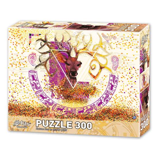 Puzzle Star Veado da Fortuna de 300 peças