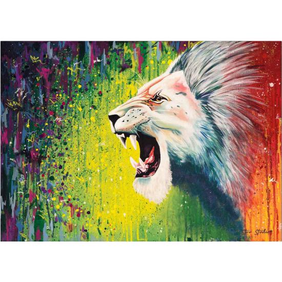 Puzzle Star O Leão Branco 300 Peças