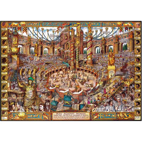 Puzzle Star Masculino vs. Feminino de 2000 Peças