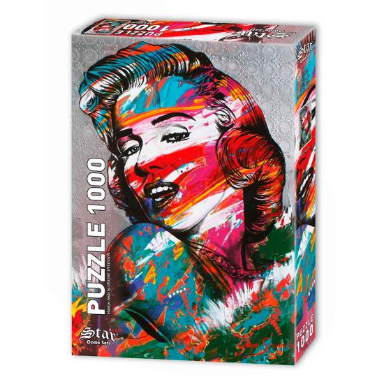 Puzzle Star O Sorriso de Marilyn de 1000 peças