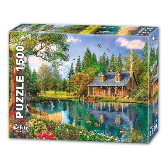 Puzzle Star Lago Cristalino de 1500 peças