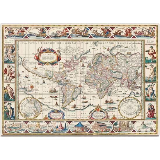 Puzzle Star Mapa do Mundo de 2000 peças Puzzle Star Mapa do Mundo de 2000 peças