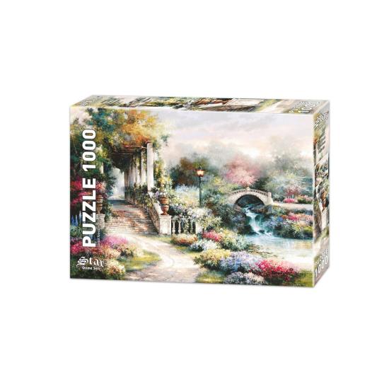 Puzzle Star Retiro no Jardim de 1.000 peças