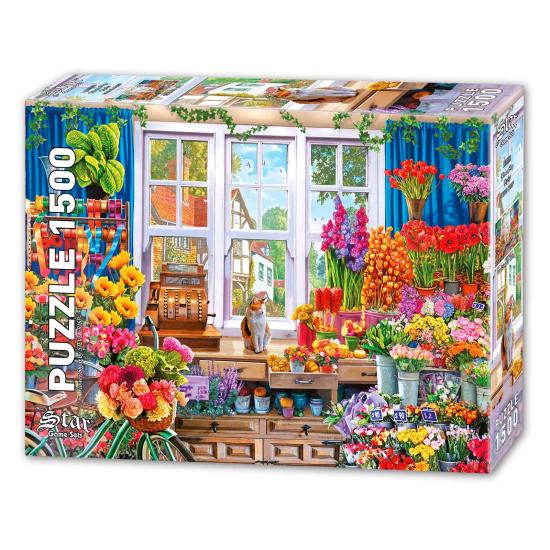 Puzzle Star Floricultura 1500 Peças