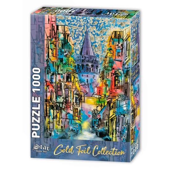 Puzzle Star Torre Galata, Istambul de 1000 peças