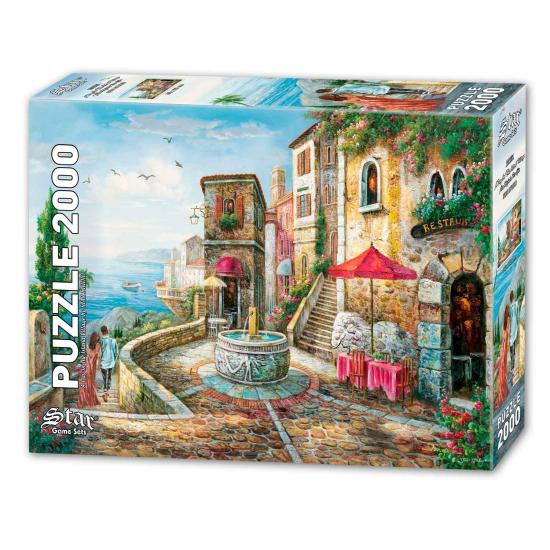 Puzzle Star A Day in the Island City 2000 Peças Puzzle Star A Day in the Island City 2000 Peças