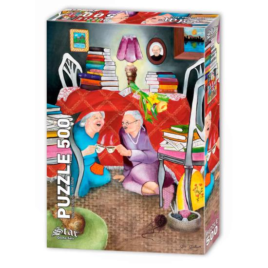 Puzzle Star Velho mas Bonito de 500 peças