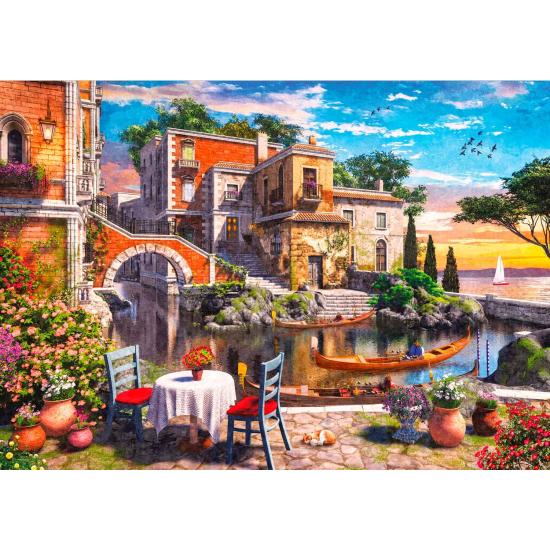 Puzzle Star Vista do terraço em Veneza de 1000 Peças