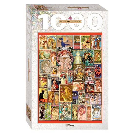 Puzzle Step Art Nouveau Puzzle 1000 Peças