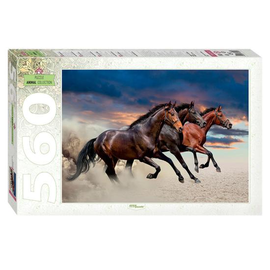 Puzzle Step Puzzle Cavalos de 560 peças