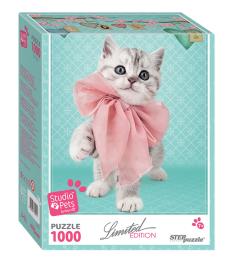 Puzzle Step Puzzle Estudo Filhotes Puzzle: Amor de 1000 Peç