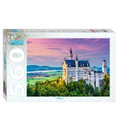 Puzzle Step Puzzle Castelo de Neuschwanstein de 560 peças