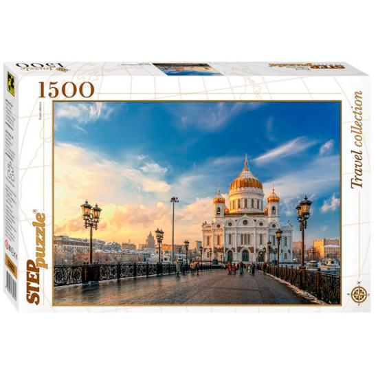 Puzzle Step Puzzle Catedral de Cristo O Salvador, Moscou de 150