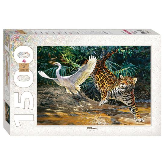 Puzzle Step Puzzle Caça de 1500 Peças