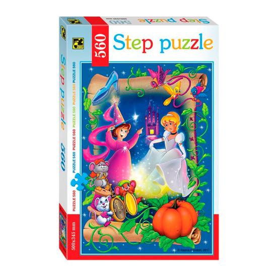 Puzzle Step Puzzle Cinderela Puzzle de 560 peças