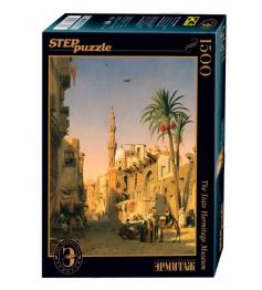 Puzzle Step  Puzzle Elizbekia Street, Cairo de 1500 Peças