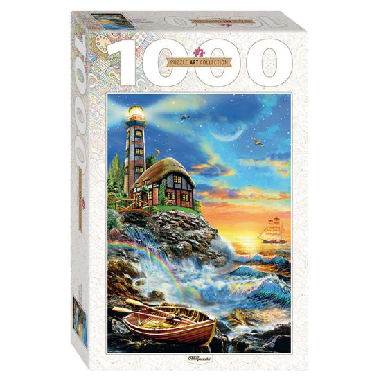 Puzzle Step Puzzle Farol de 1000 peças