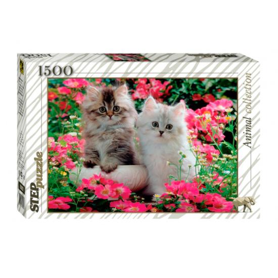 Puzzle Step Puzzle Gatinhos de 1500 peças