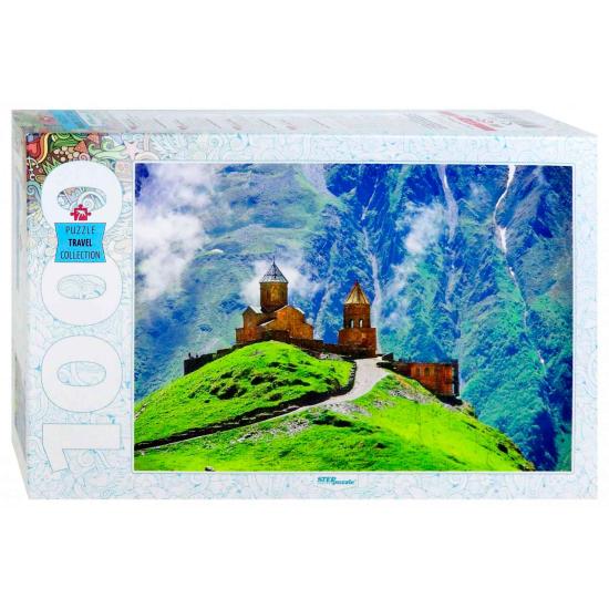 Puzzle Step Puzzle Guergueti Trinity Church of 1000 P