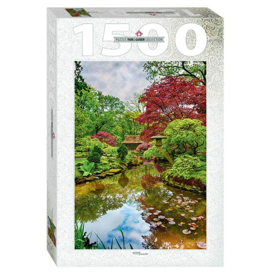 Puzzle Step Puzzle Jardim Japonês de 1500 Peças