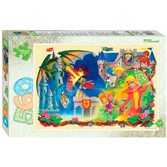 Puzzle Steps Puzzle A Bela Adormecida de 560 Peças