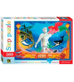 Puzzle Step Puzzle A Pequena Sereia de 560 Peças