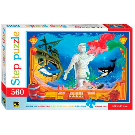 Puzzle Step Puzzle A Pequena Sereia de 560 Peças